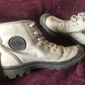 Palladium High Top - Grey & Black